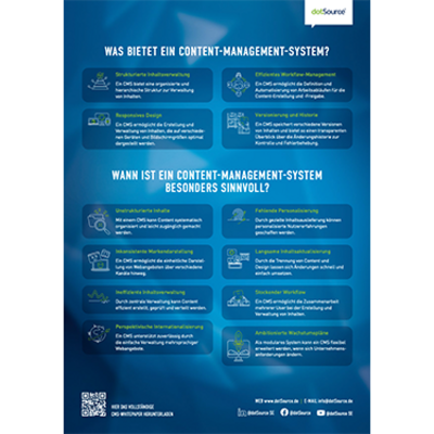 dotSource Cheat Sheet CMS Thumbnail