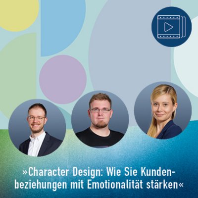 Speaker Thumbnail Webinar Character Design