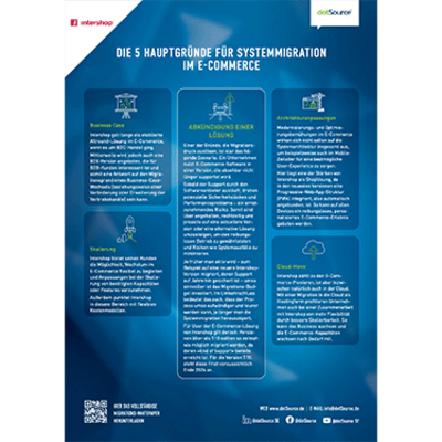 dotSource Cheat Sheet Migration Intershop