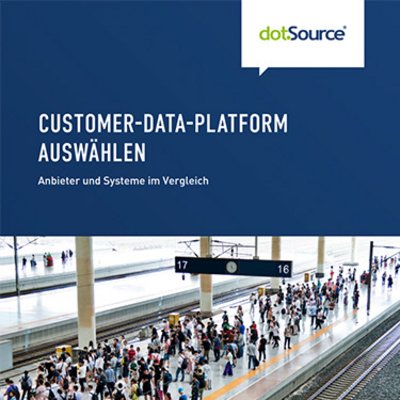 Whitepaper »Customer-Data-Platform auswählen« – Anbieter und Systeme im Vergleich 