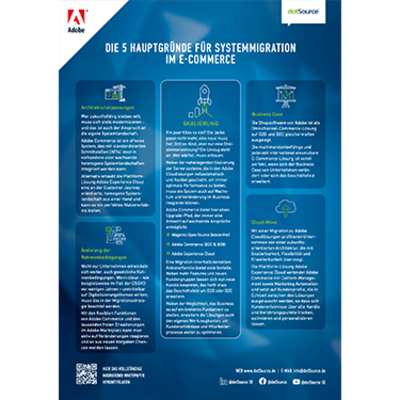 dotSource Cheat Sheet Migration Adobe