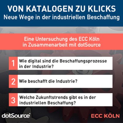 ECC Studie „Von Katalogen zu Klicks: Neue Wege in der Industriellen Beschaffung“ 