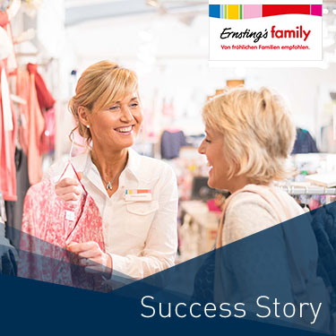 dotSource Kunde Ernsting's family E-Commerce-Projekt