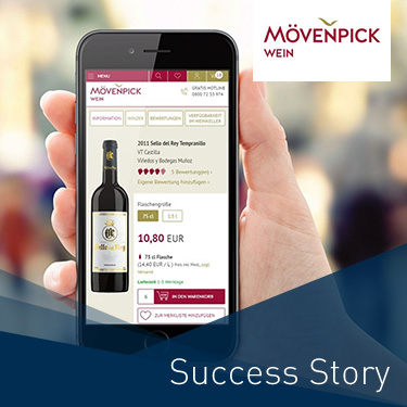 Mövenpick Wein Cloud-Service Success Story