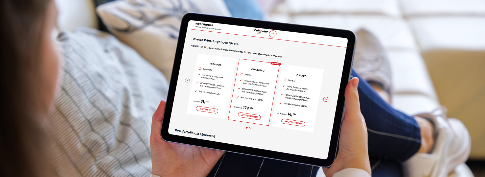 dotSource Kunde: Lesershop24 / Axel Springer – E-Commerce-Relaunch