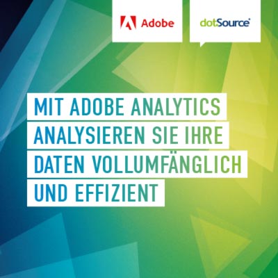 dotSource SE Adobe Analytics Onepager Thumbnail deutsch