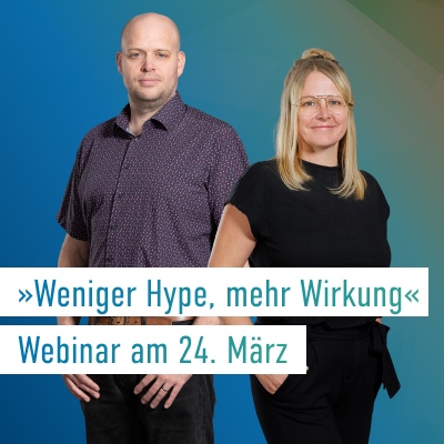 Webinar »Weniger Hype, mehr Wirkung: Handelskraft-Learnings zu KI, Commerce & Branding«