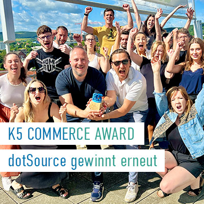 dotSource gewinnt K5 Commerce Award