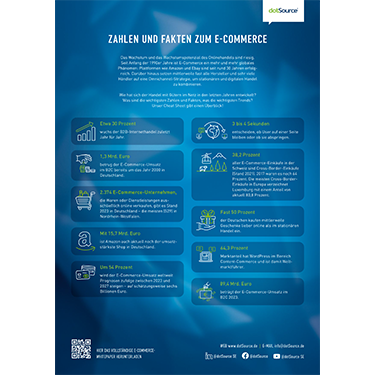 dotSource Cheat Sheet E-Commerce